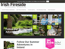 Tablet Screenshot of irishfireside.com